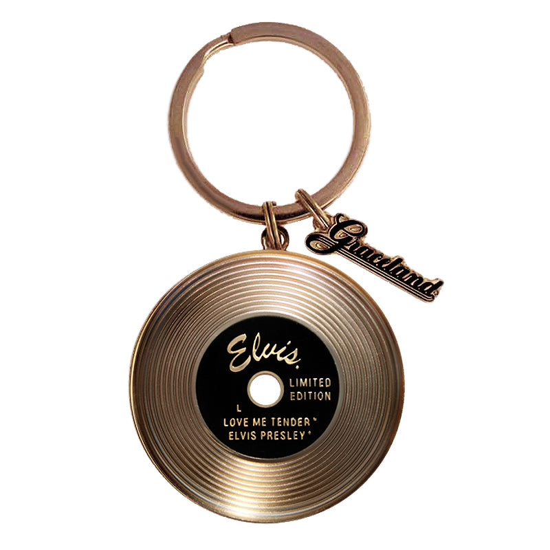 Elvis Gold Record Key Ring - Graceland Official Store